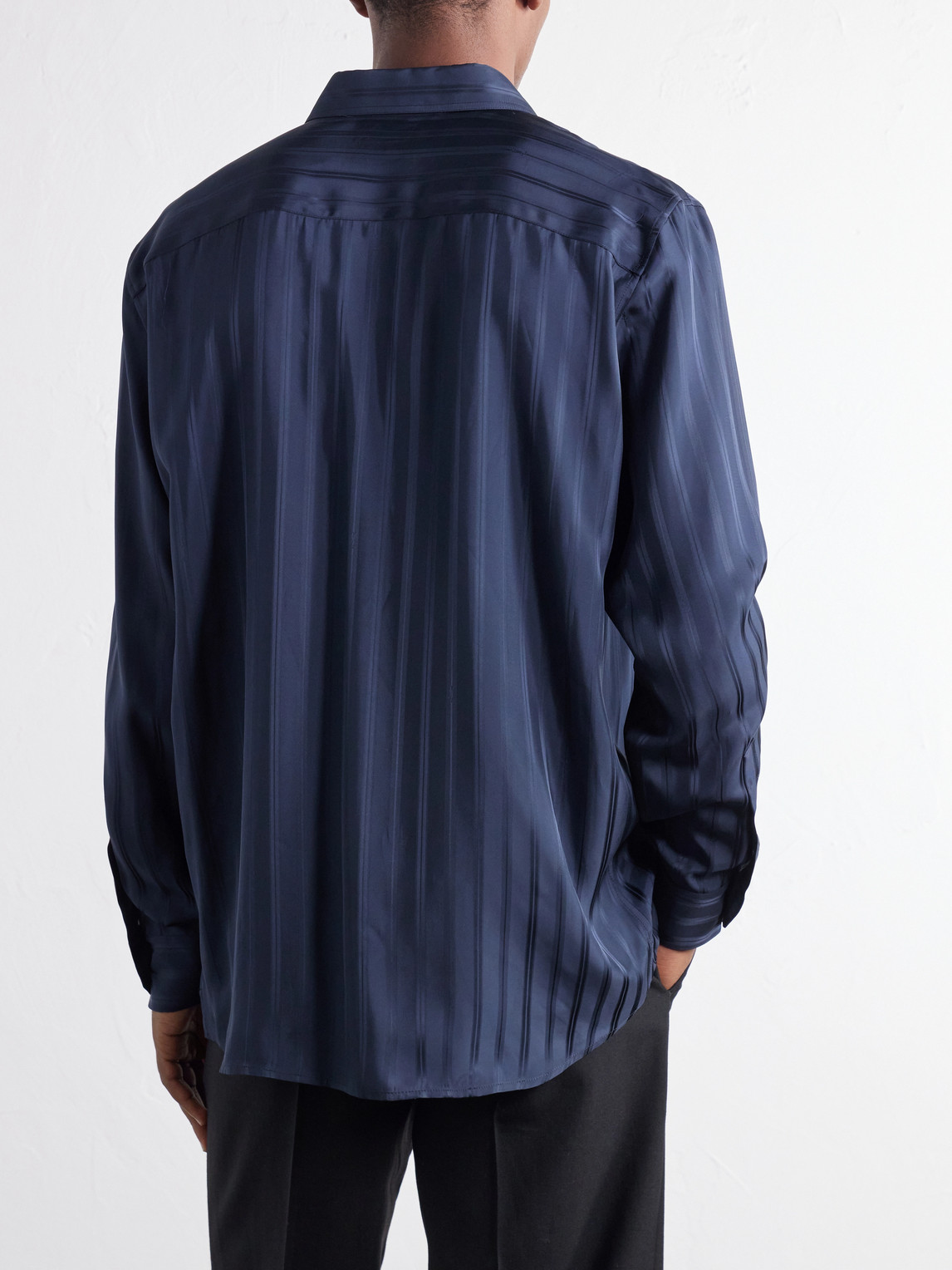 Striped Jacquard Shirt