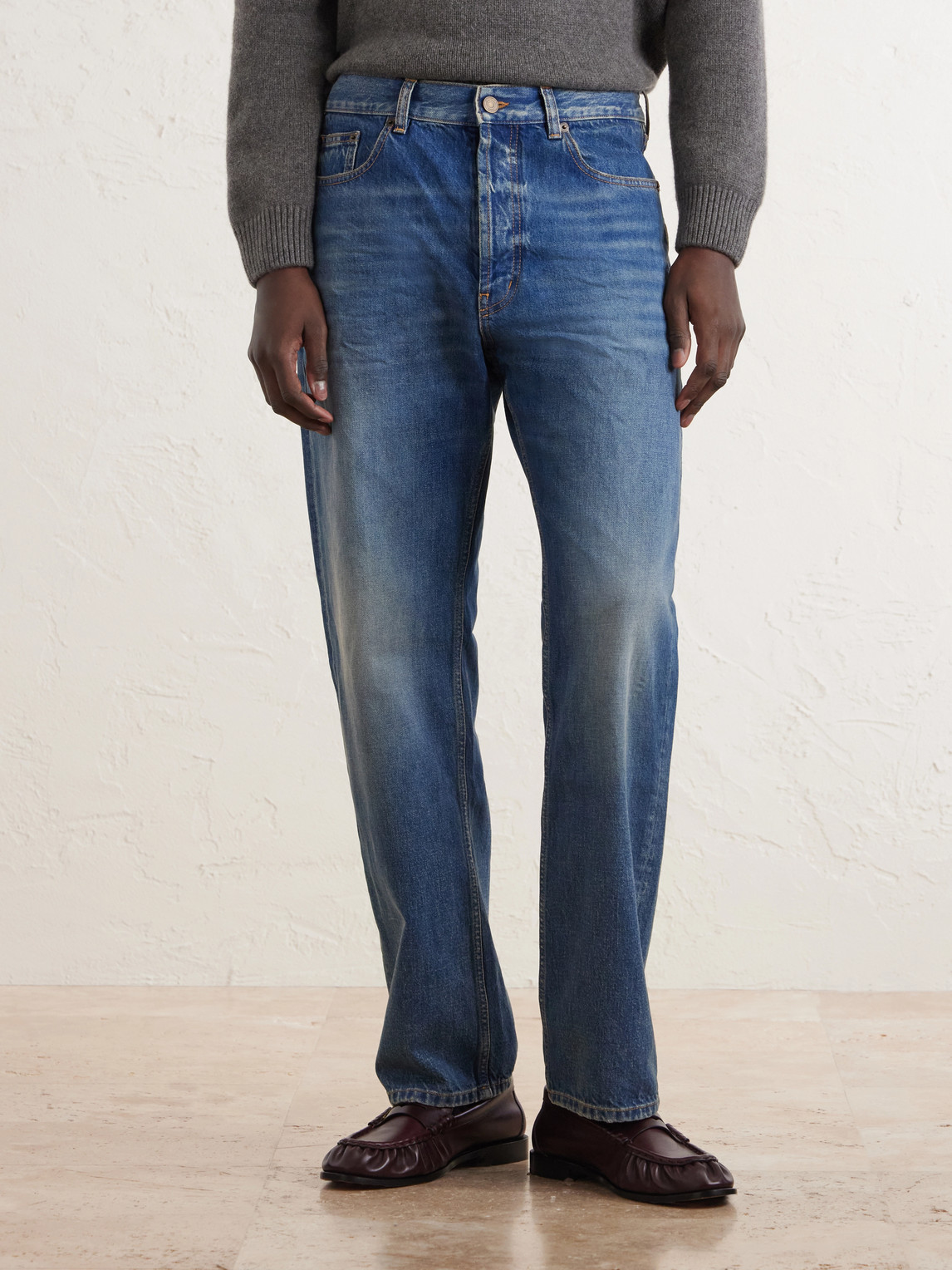 Straight-Leg Jeans