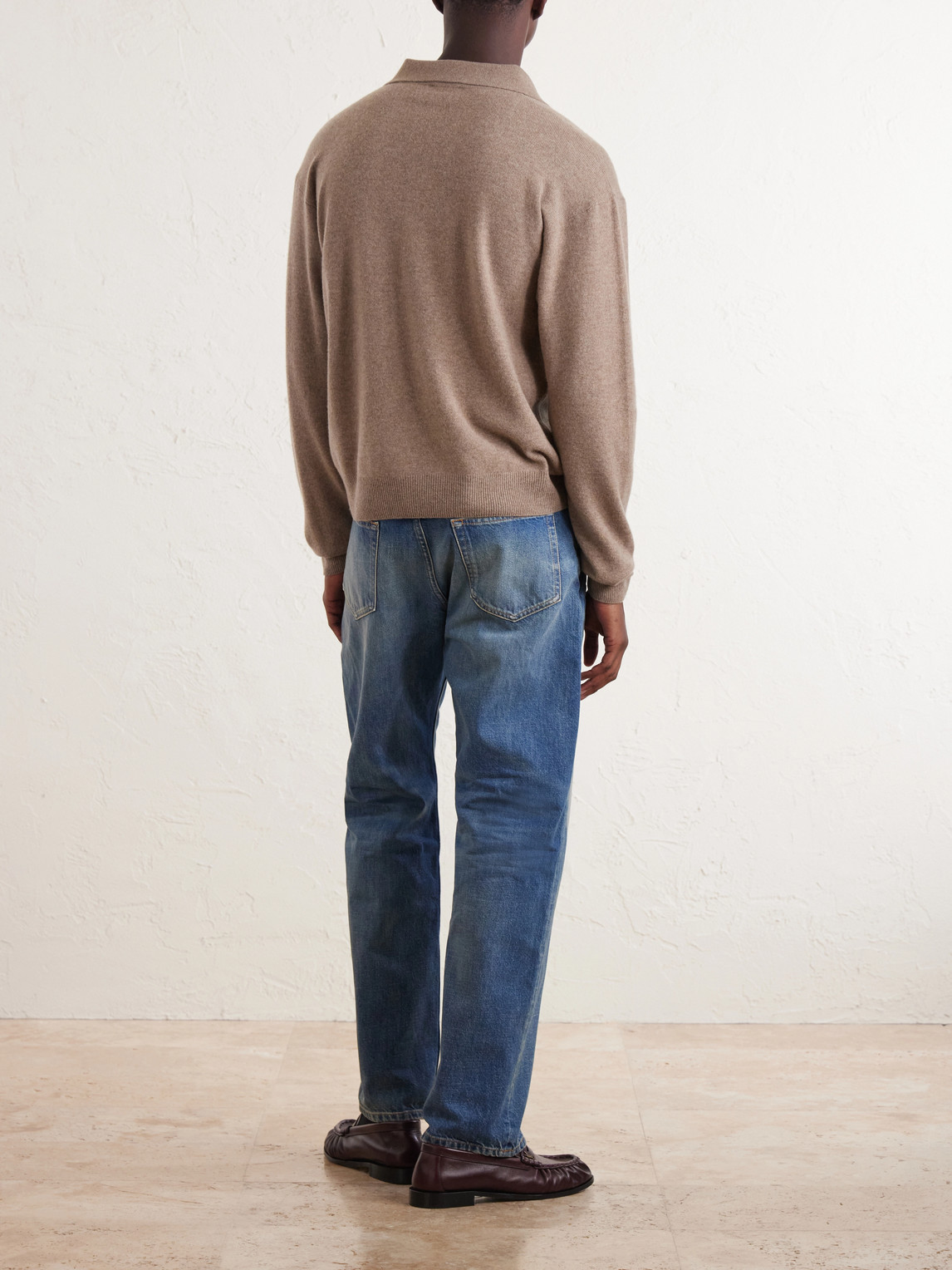 Wool Polo Sweater