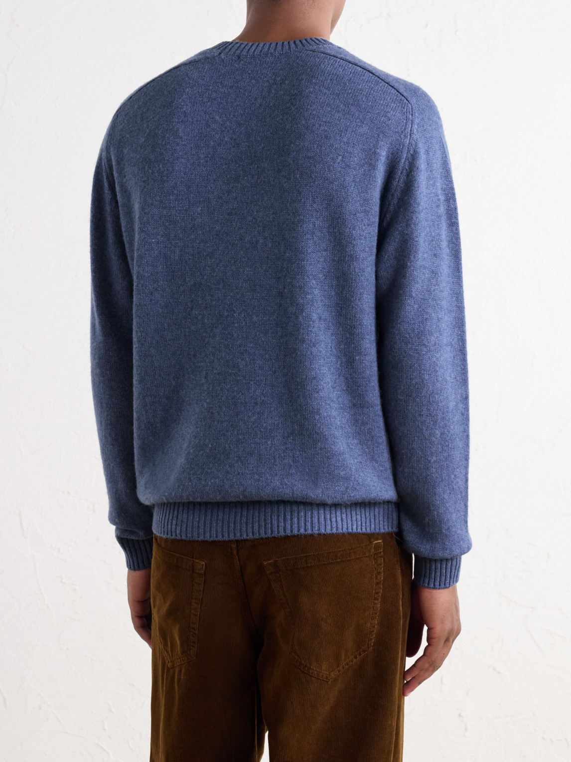 Virgin Wool And Cashmere-Blend Sweater