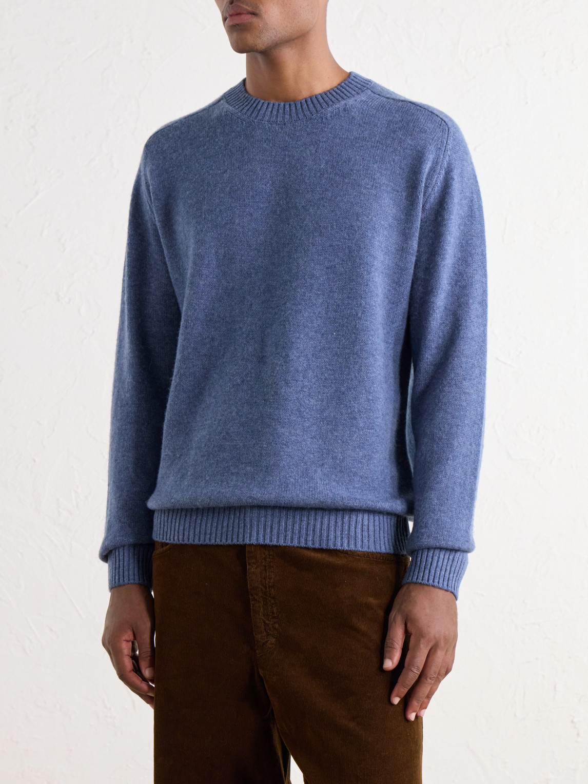 Virgin Wool And Cashmere-Blend Sweater
