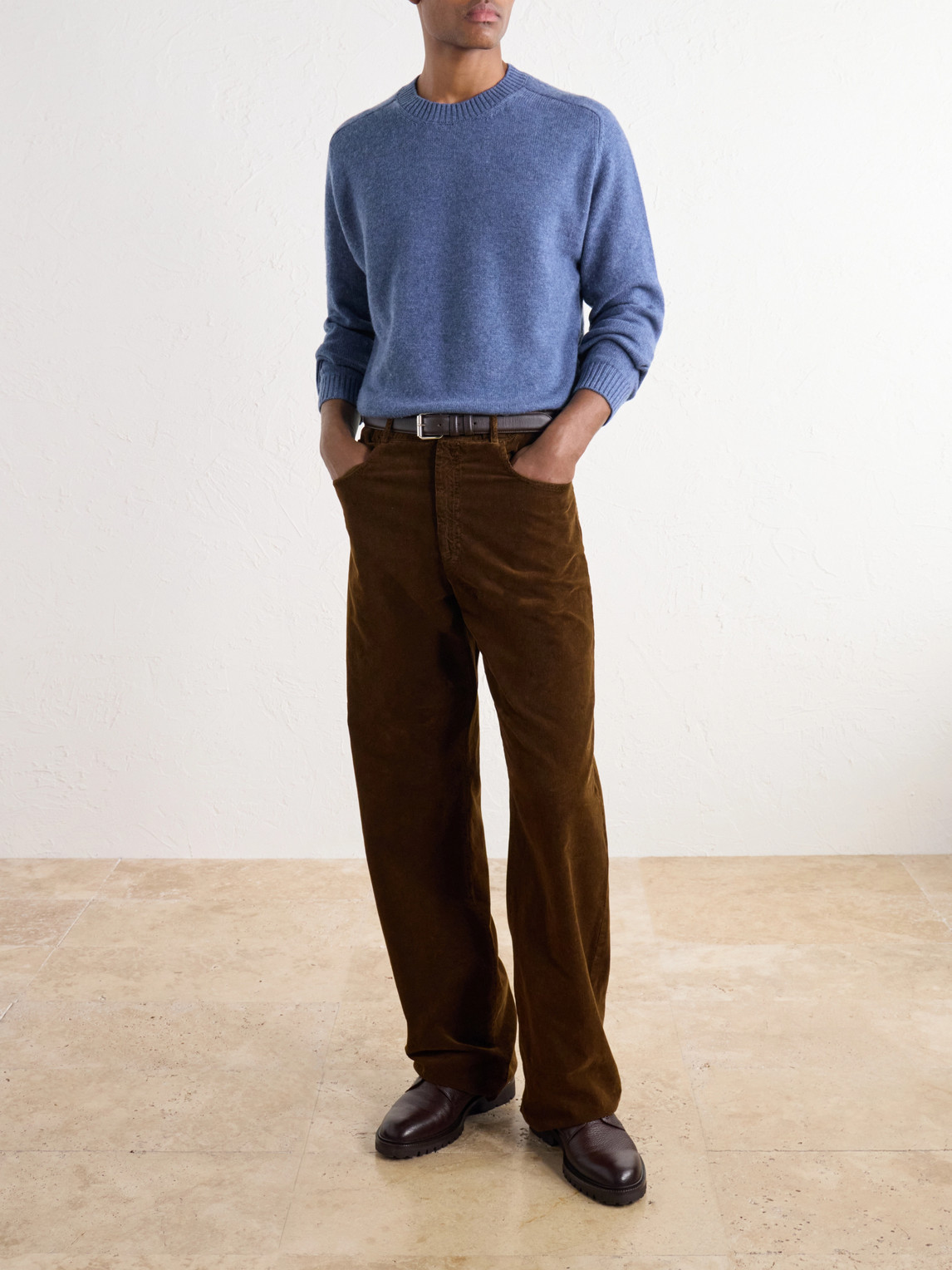 Virgin Wool And Cashmere-Blend Sweater