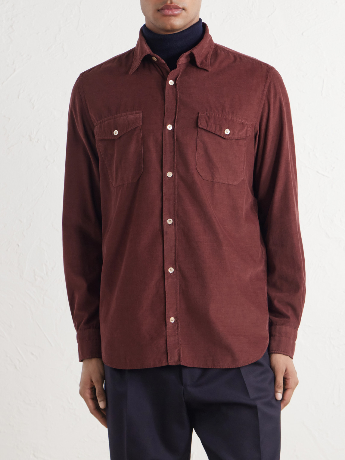 Cotton-Corduroy Shirt