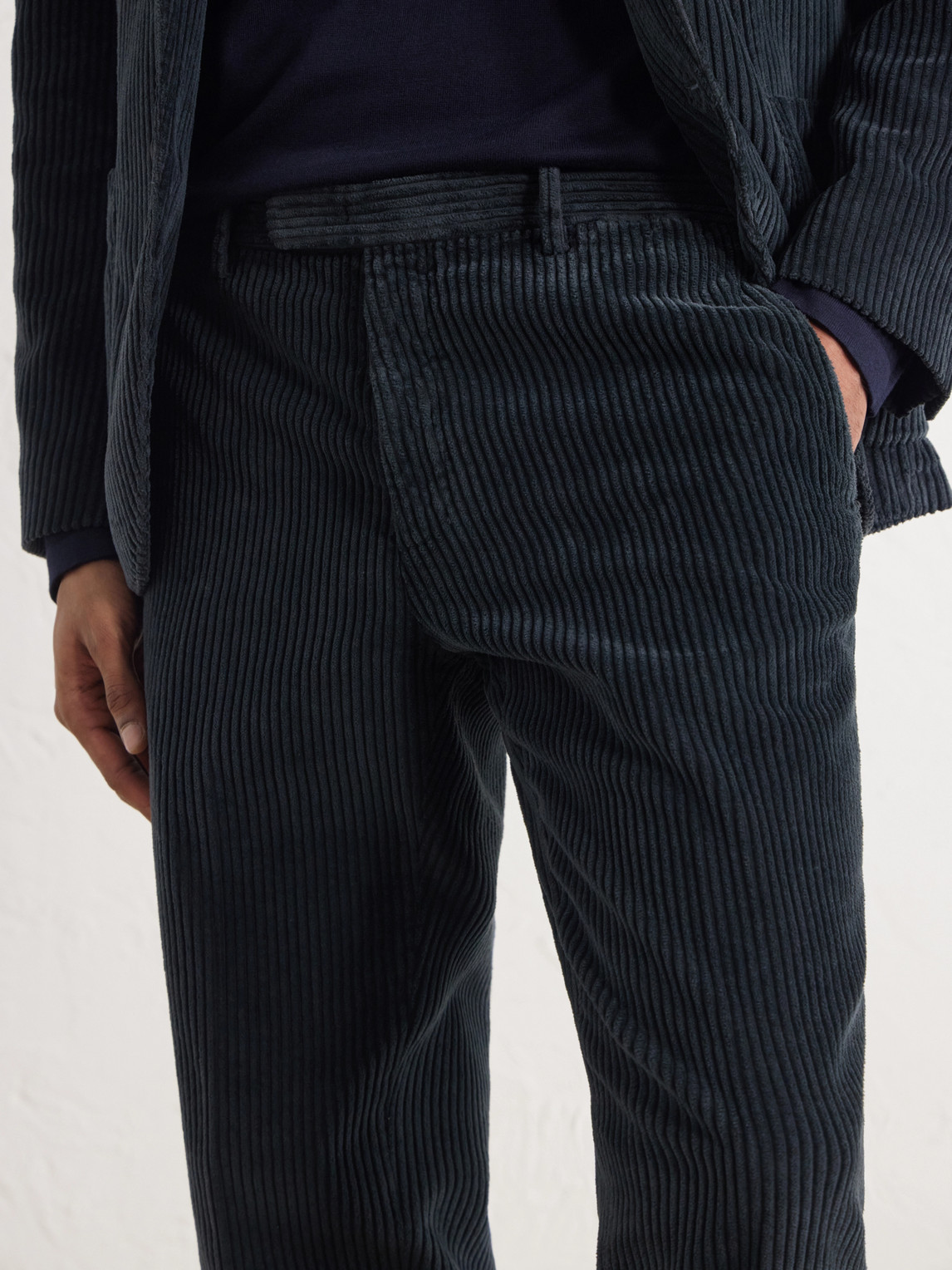 Straight-Leg Cotton And Modal-Blend Corduroy