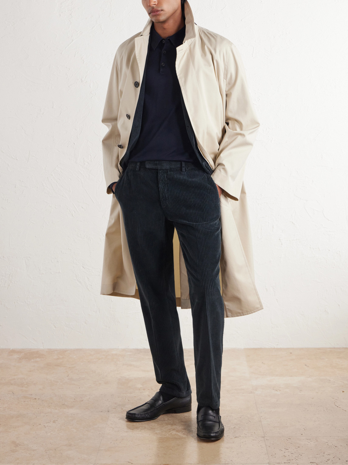 Straight-Leg Cotton And Modal-Blend Corduroy