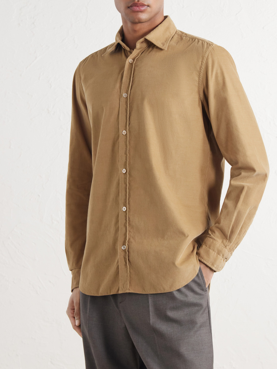 Cotton-Corduroy Shirt