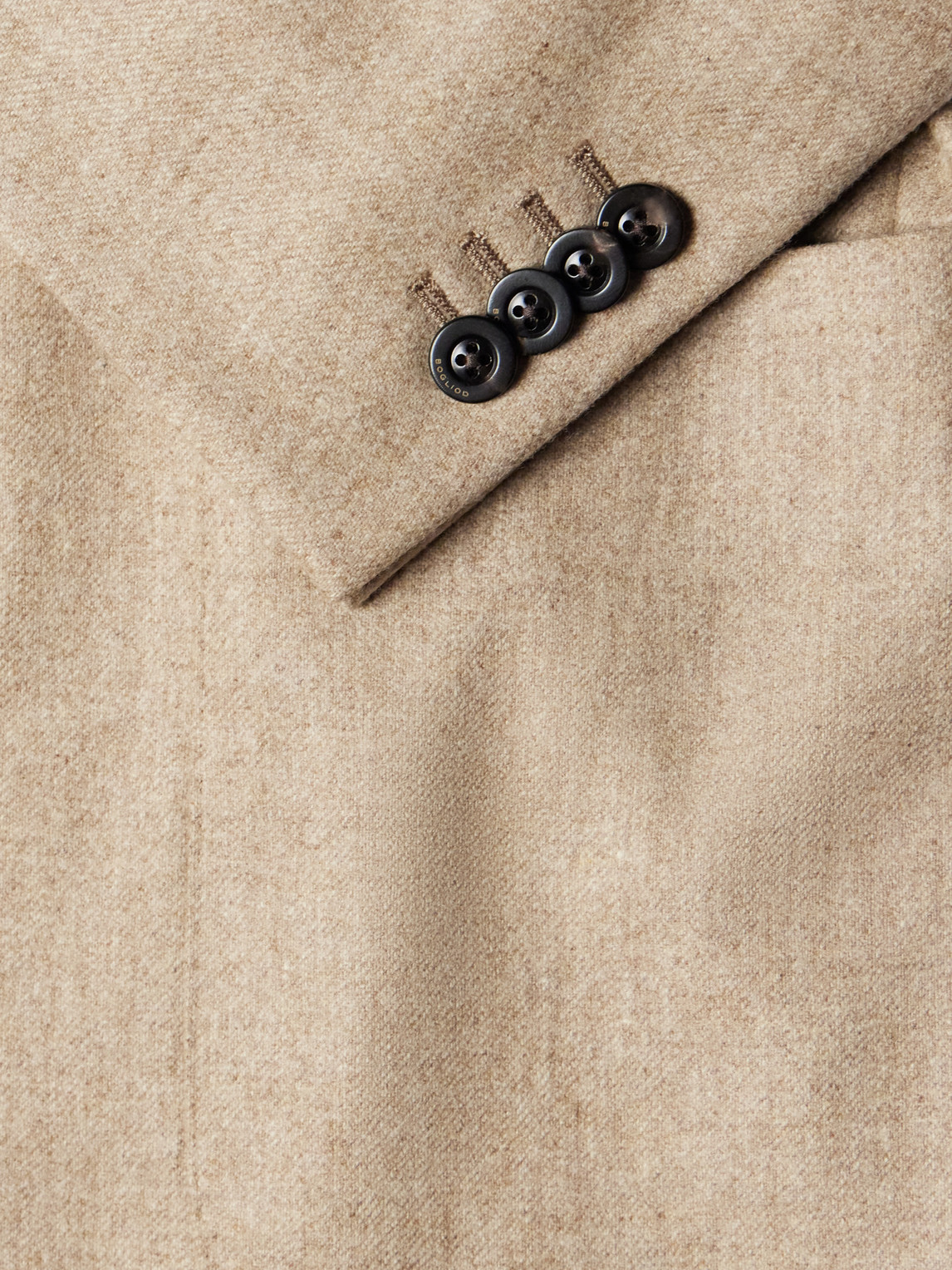 Virgin Wool-Flannel Suit Jacket