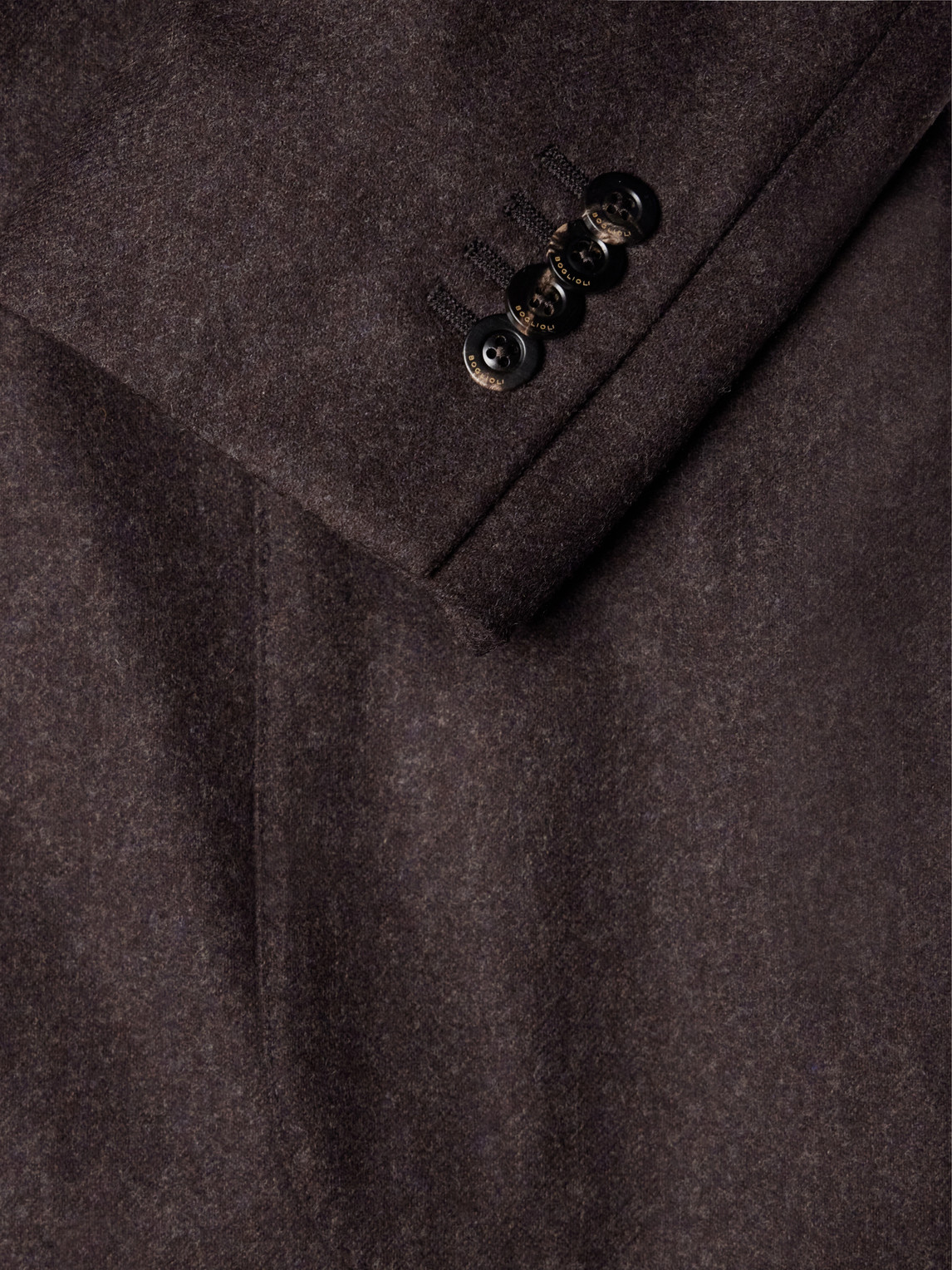 Virgin Wool-Flannel Suit Jacket