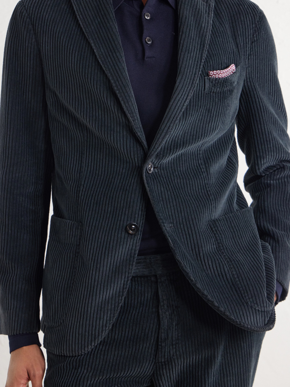Cotton-Blend Corduroy Blazer