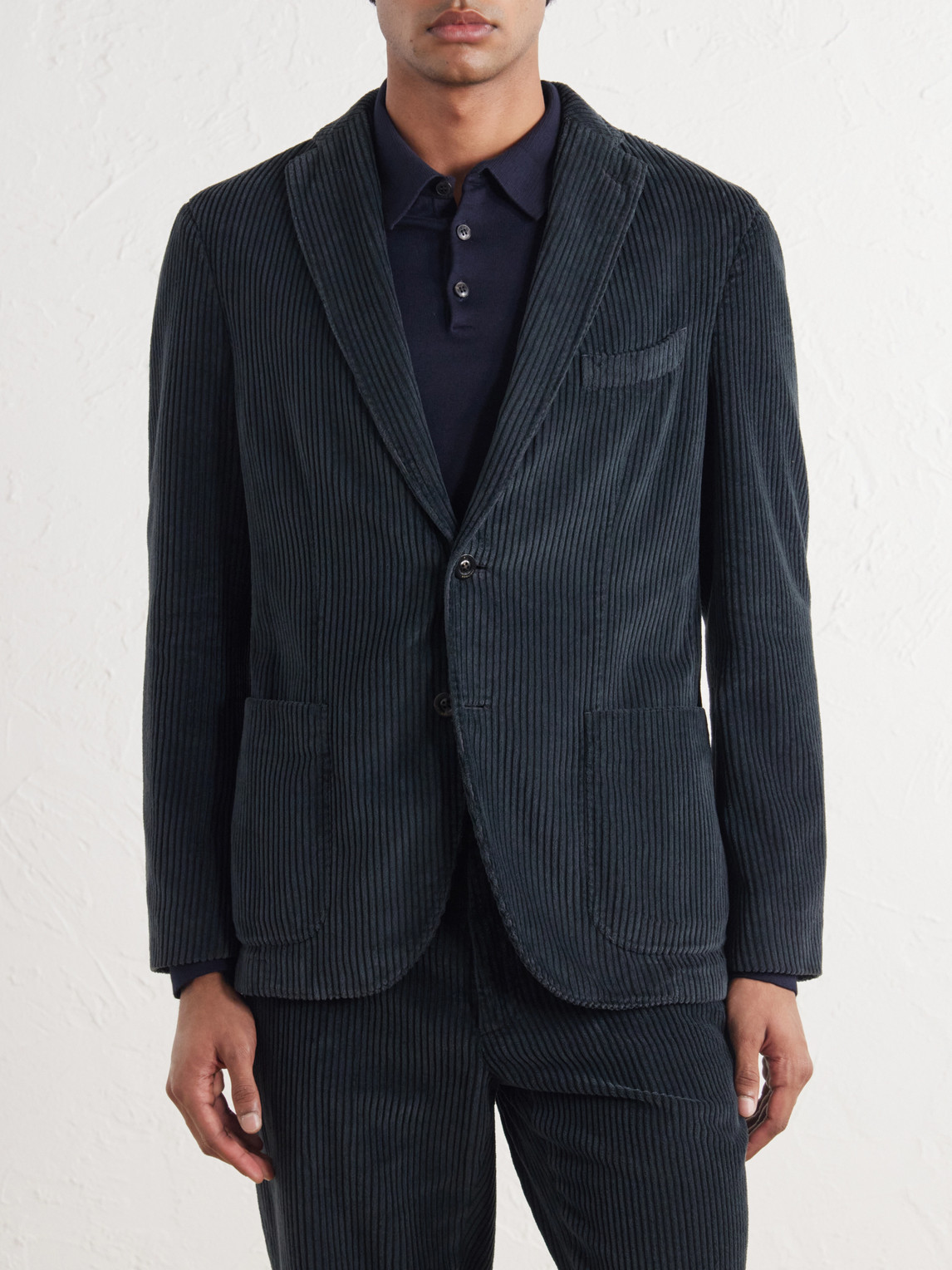 Cotton-Blend Corduroy Blazer