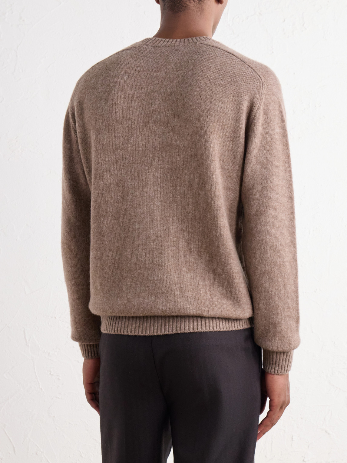 Virgin Wool And Cashmere-Blend Sweater