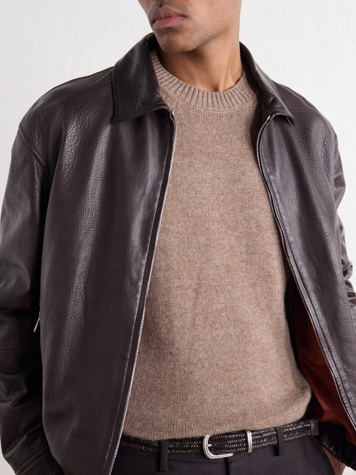 Virgin Wool And Cashmere-Blend Sweater