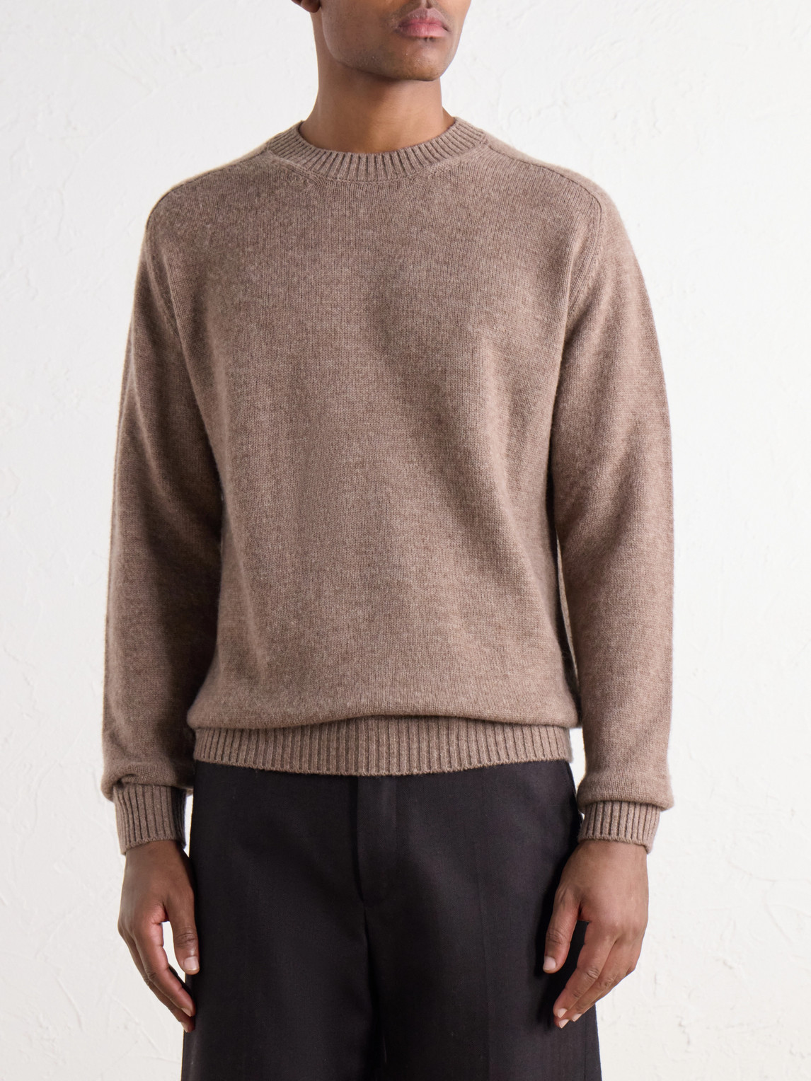 Virgin Wool And Cashmere-Blend Sweater