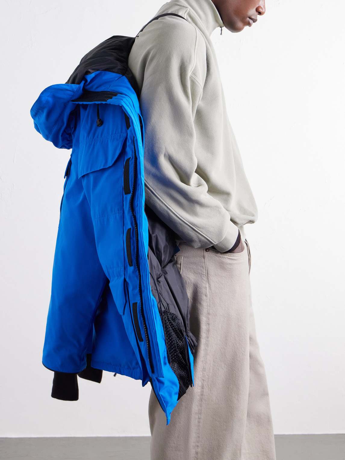 Expedition Hooded Logo-Appliquéd Shell Down Parka