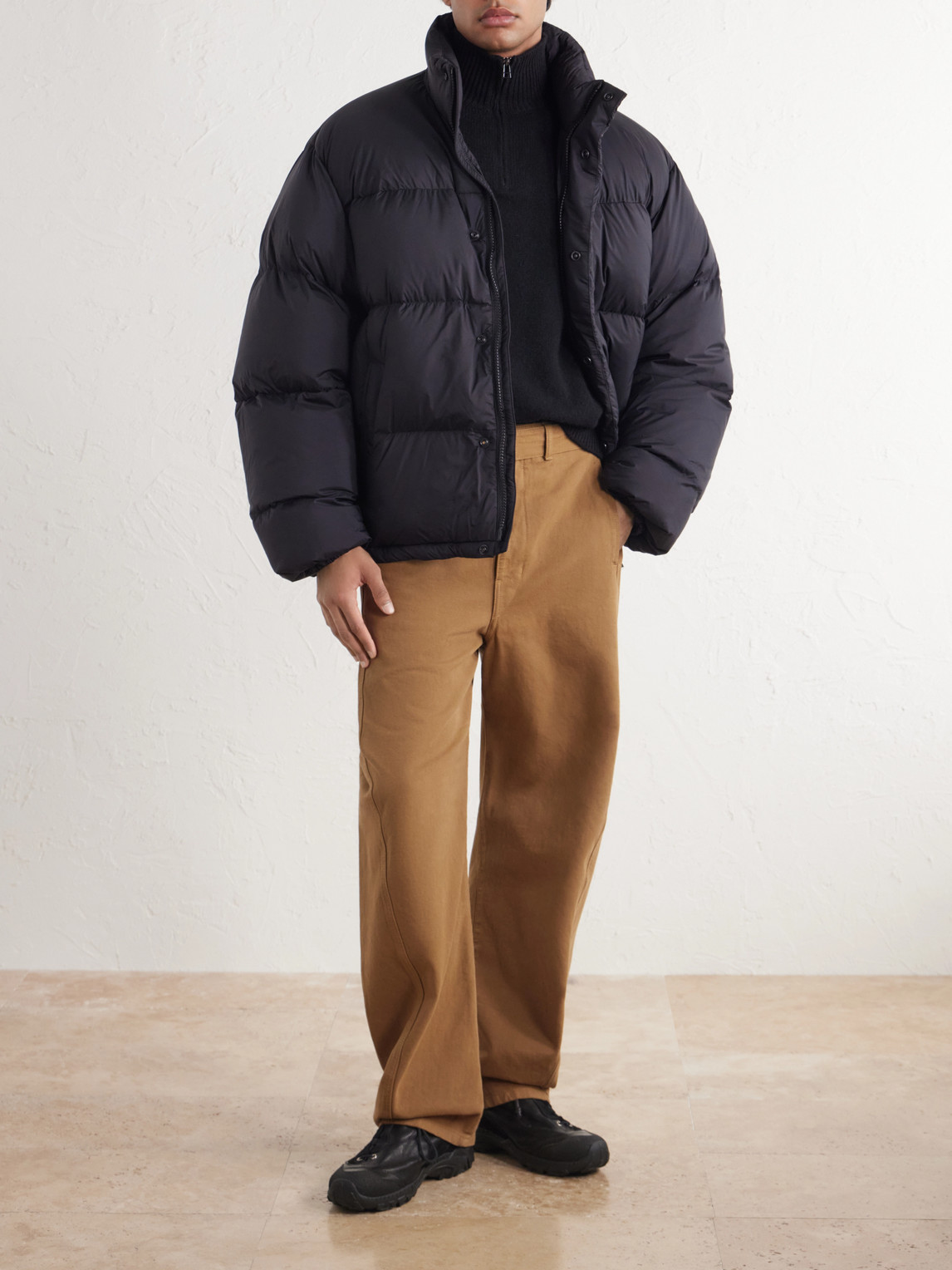 Sterling Quilted Shell Down Jacket