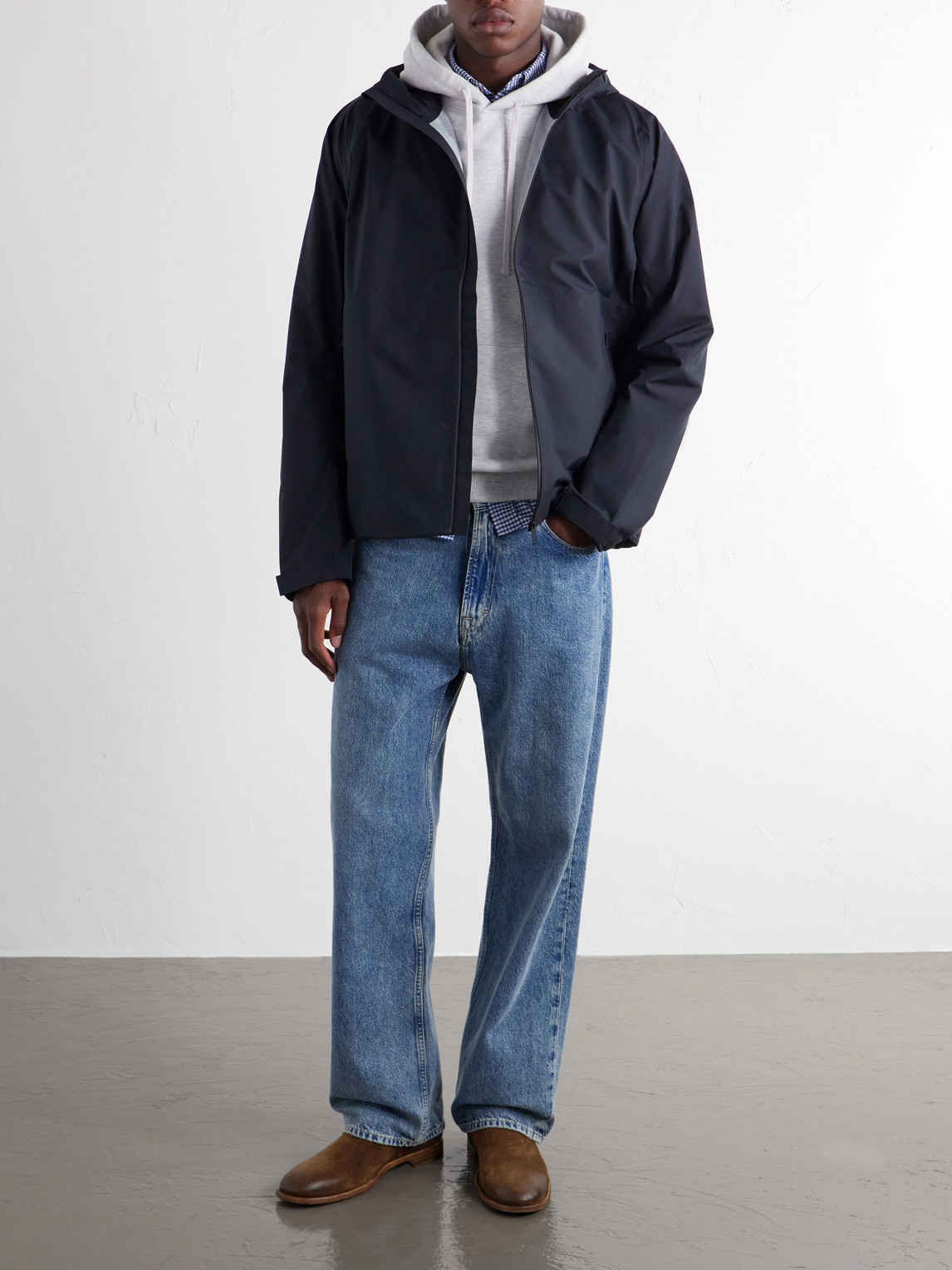 Horizon Rain Shell Hooded Jacket