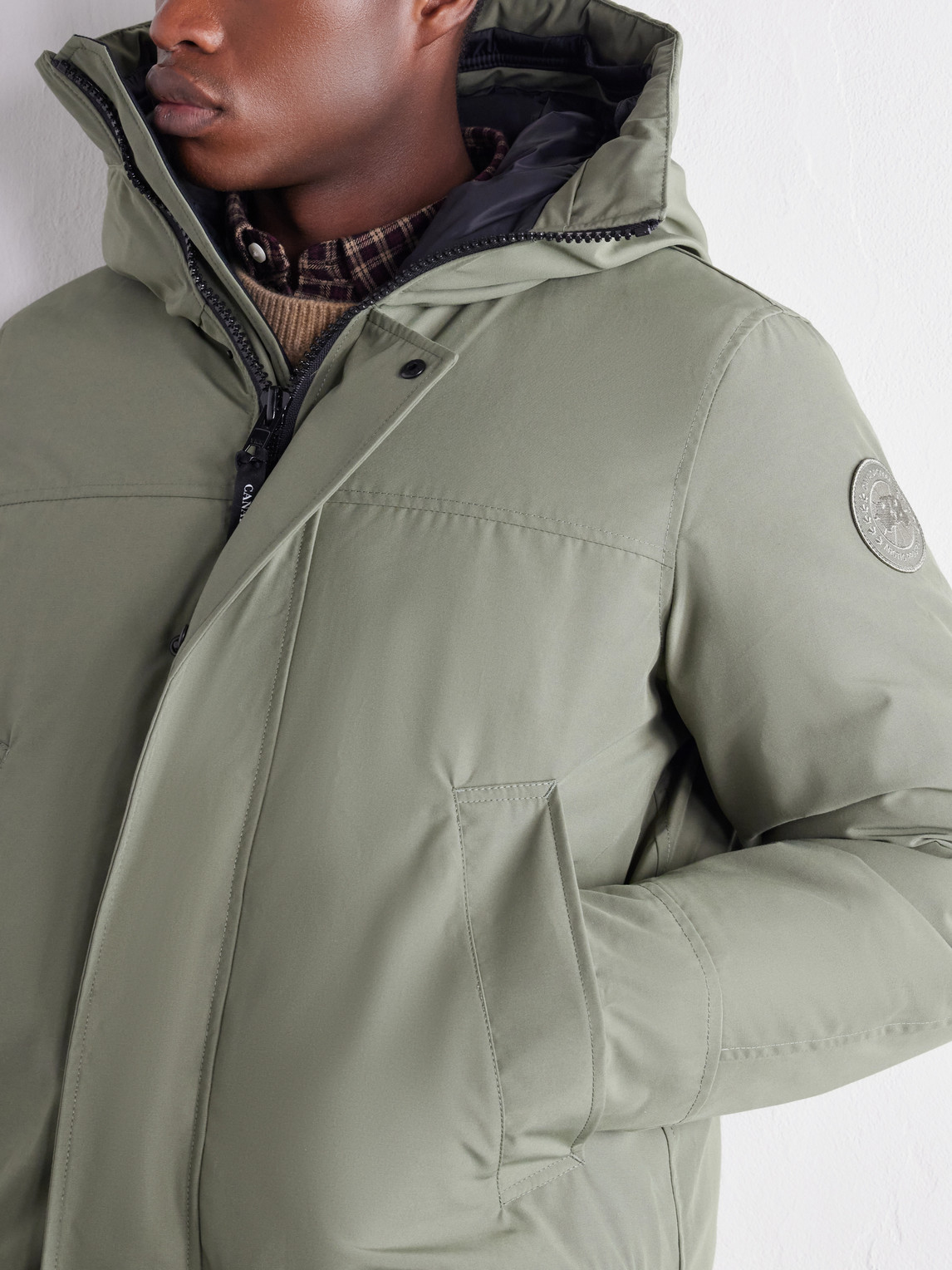 Langford Hooded Shell Down Parka