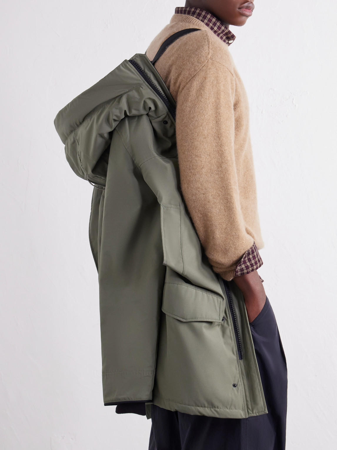 Langford Hooded Shell Down Parka