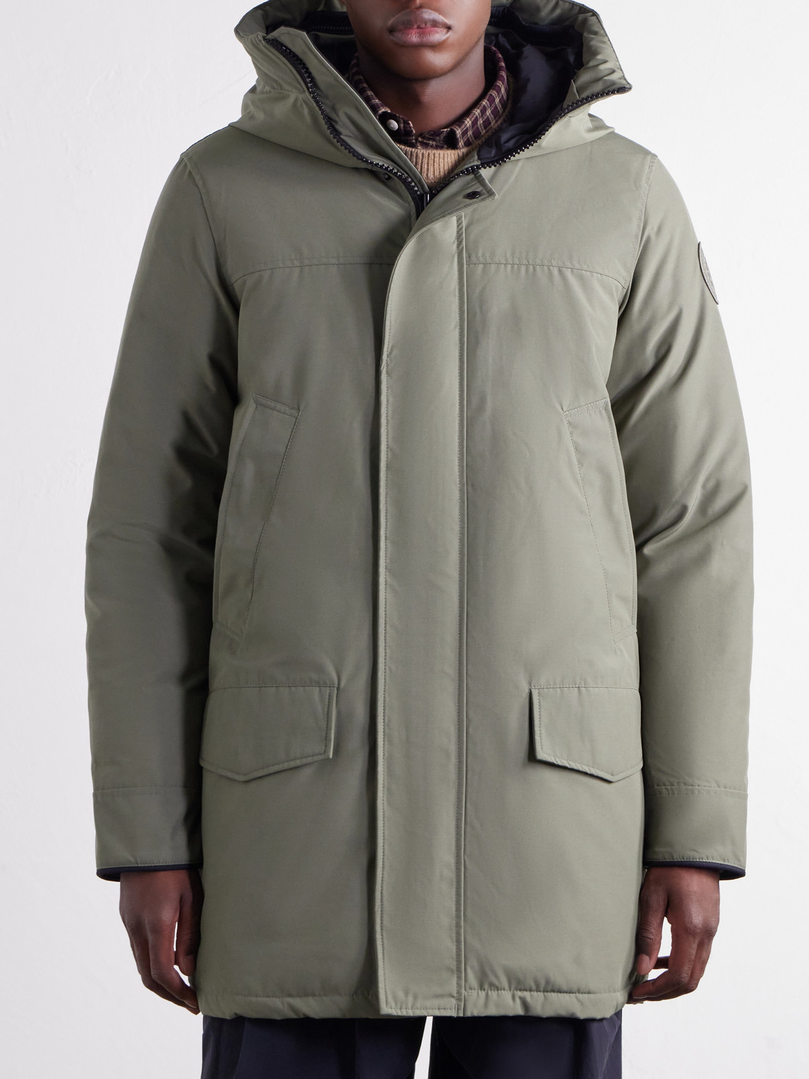 Langford Hooded Shell Down Parka