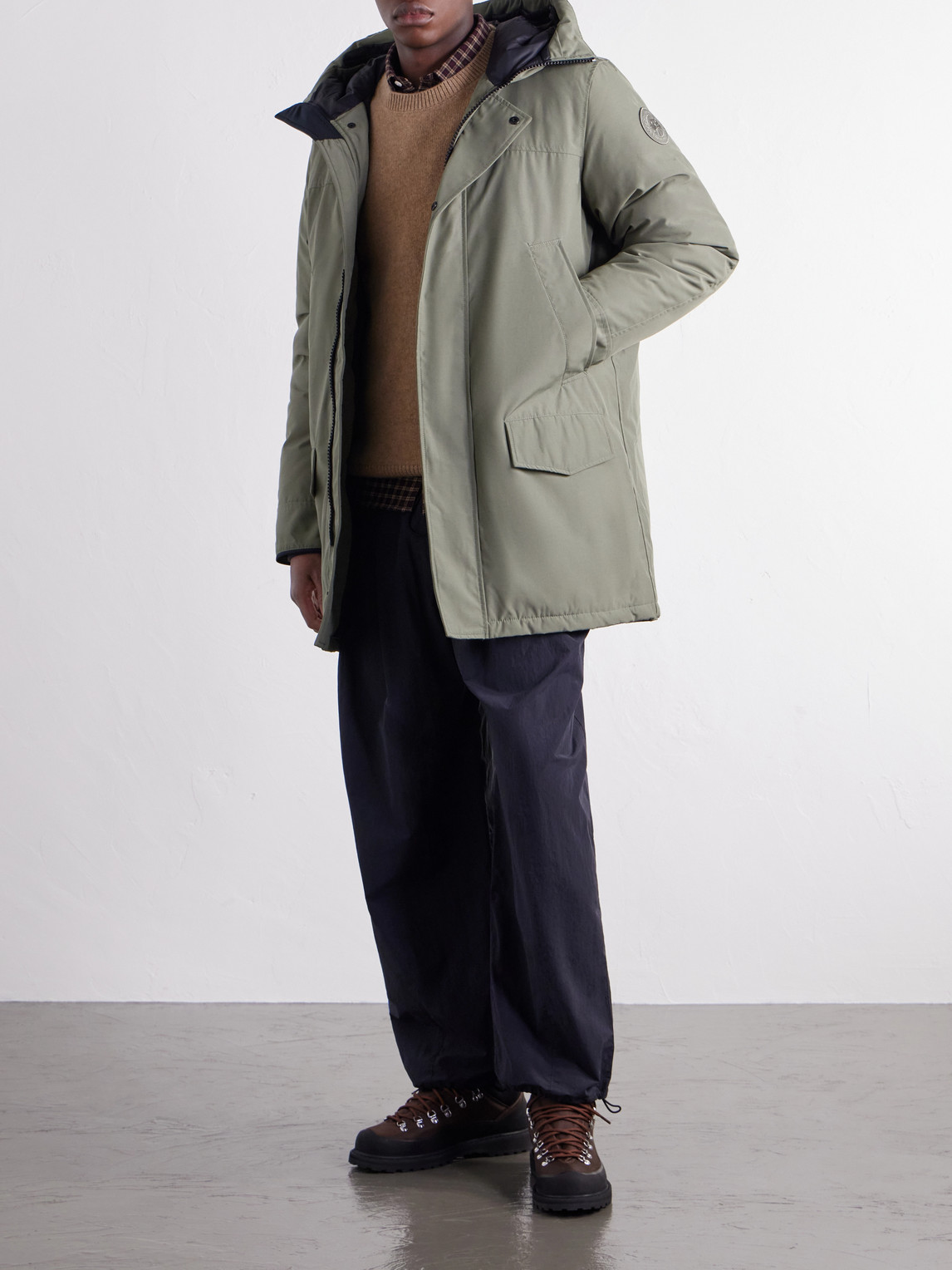 Langford Hooded Shell Down Parka