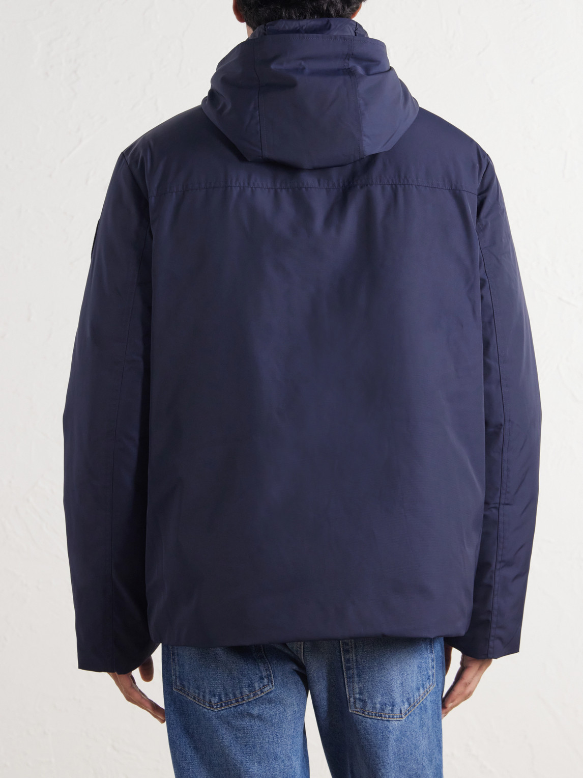 Riverside Hooded Padded Shell Down Jacket