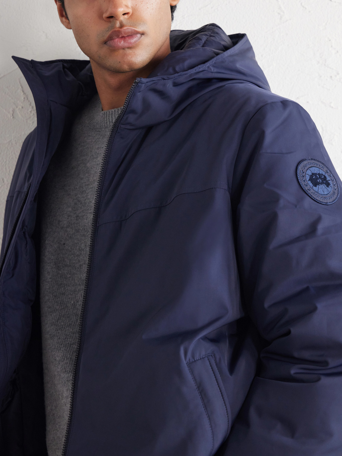 Riverside Hooded Padded Shell Down Jacket