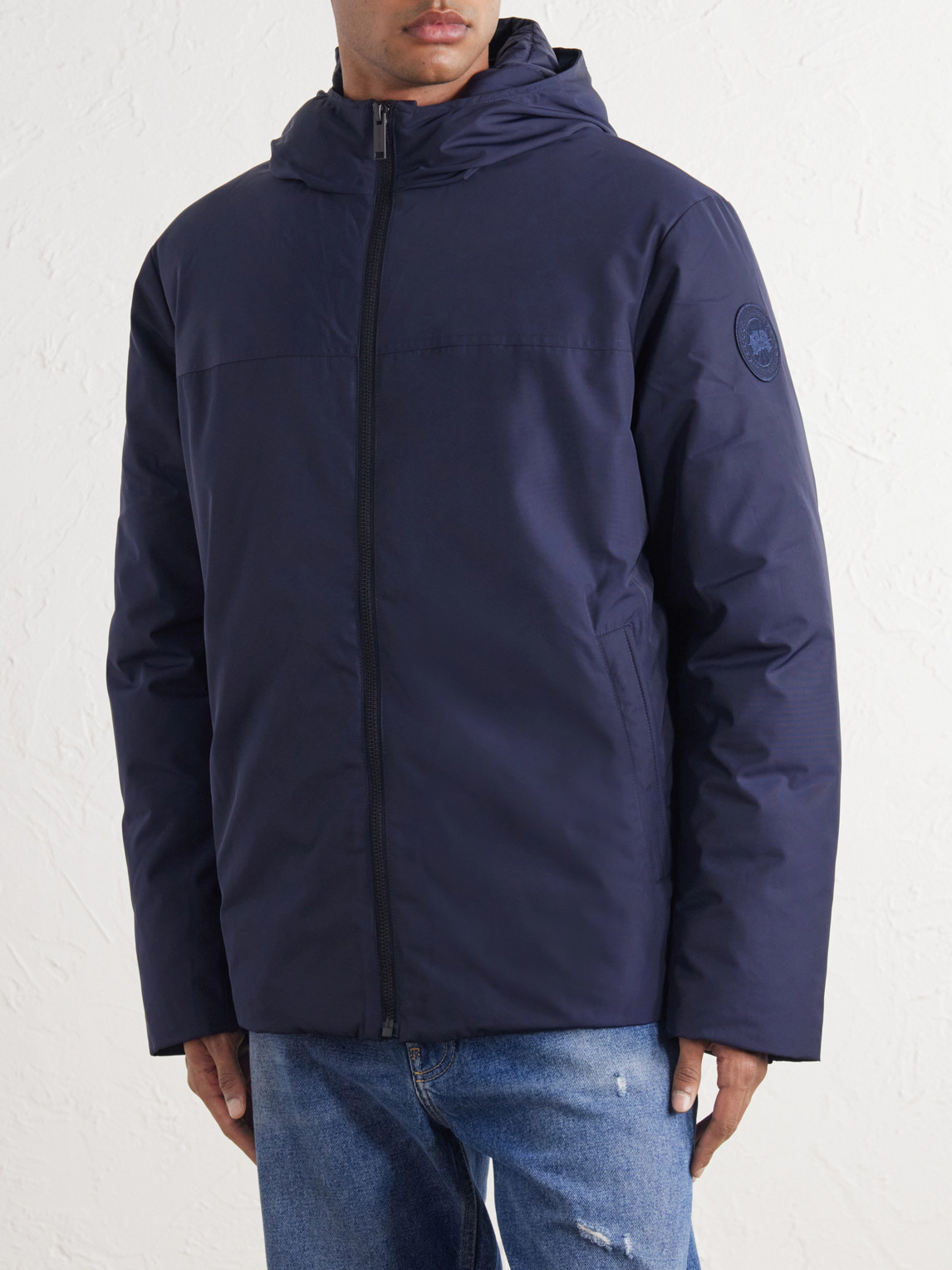 Riverside Hooded Padded Shell Down Jacket