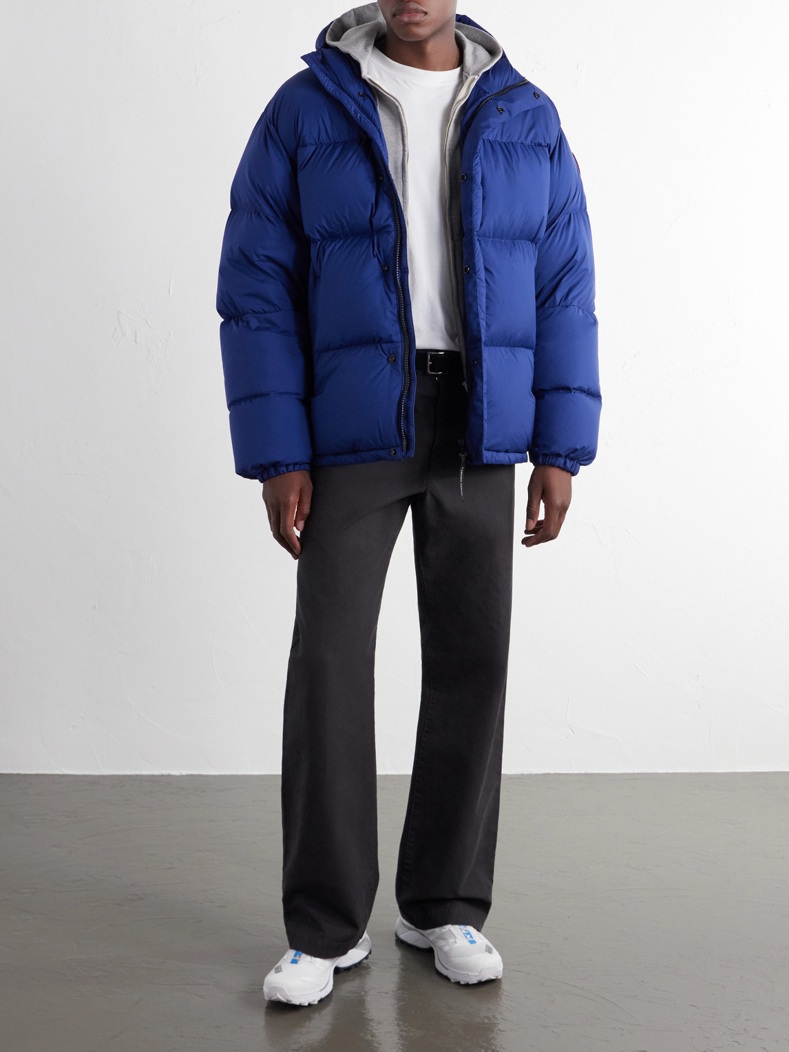 Sterling Quilted Padded Shell Down Jacket