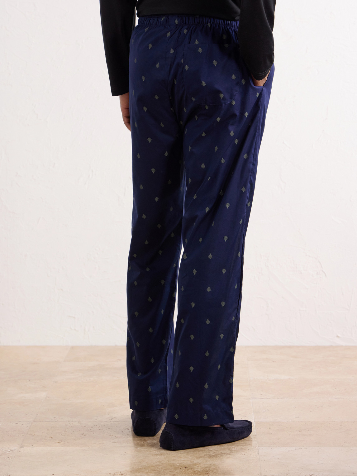 Nelson 111 Straight-Leg Cotton-Poplin Pyjama Trousers