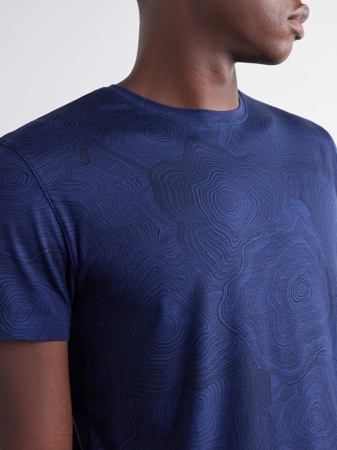 London Printed Modal-Blend Jersey Pyjama T-Shirt