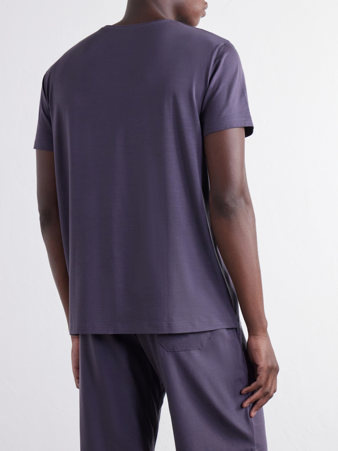 Basel Stretch-Modal Jersey Pyjama T-Shirt