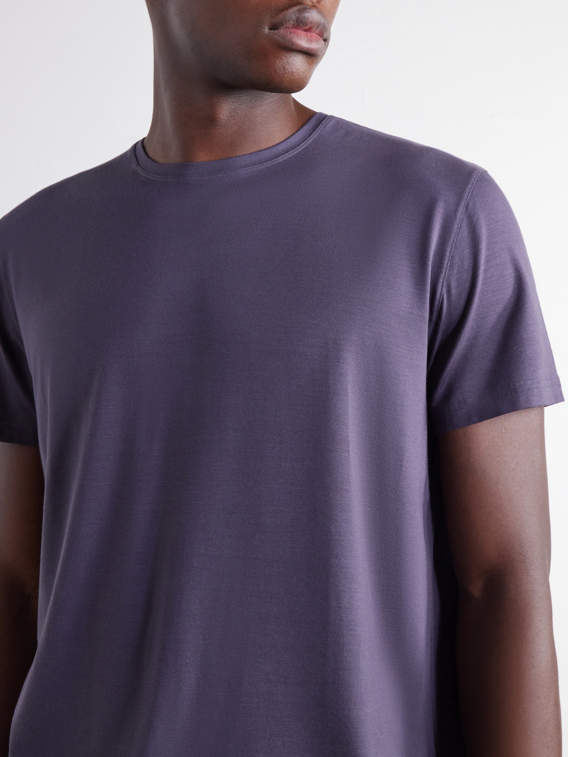 Basel Stretch-Modal Jersey Pyjama T-Shirt