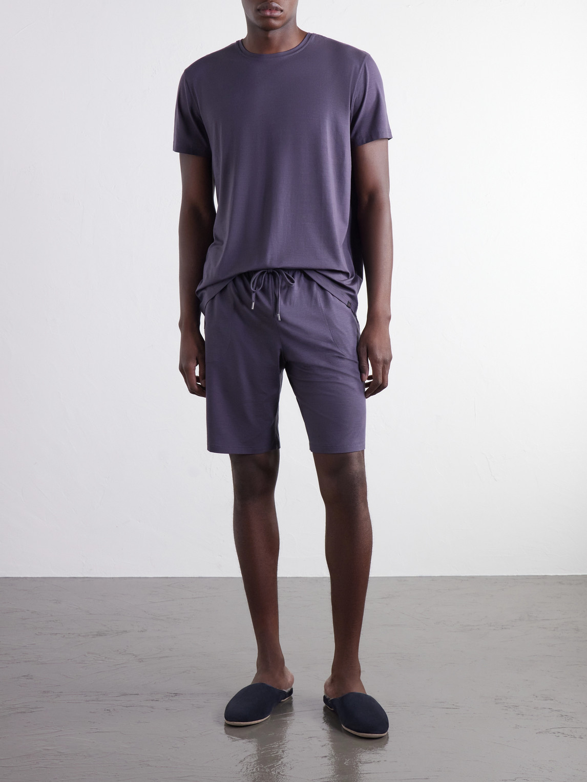 Basel Stretch-Modal Jersey Pyjama T-Shirt
