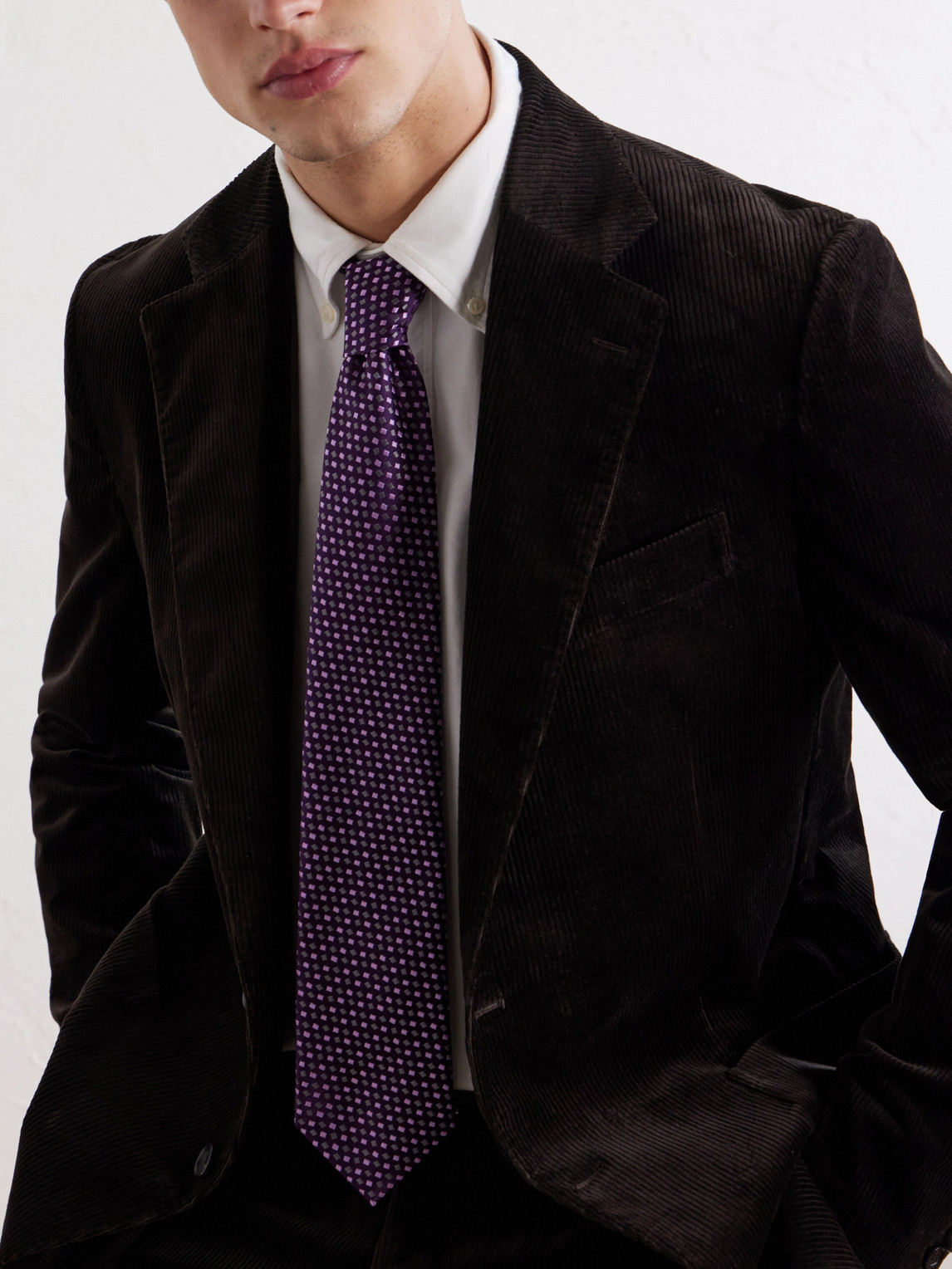 Forcella Cotton-Blend Corduroy Suit