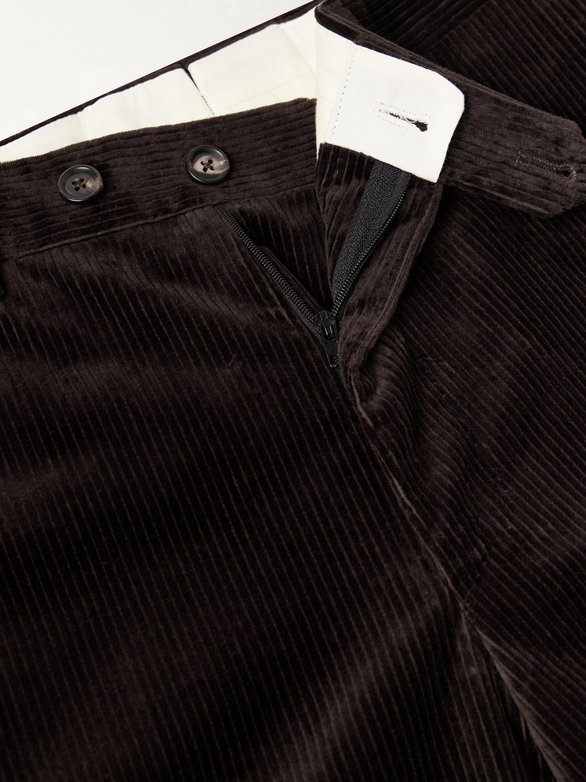 Straight-Leg Cotton-Blend Corduroy