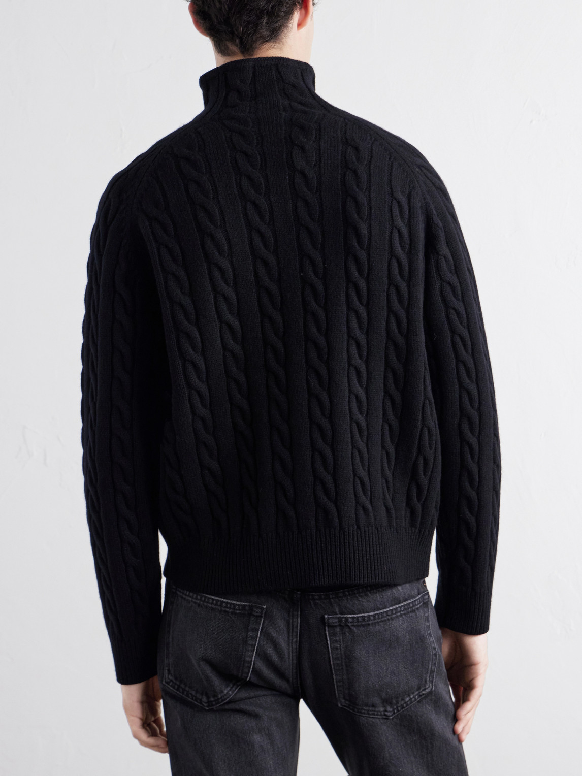 Cable-Knit Sweater