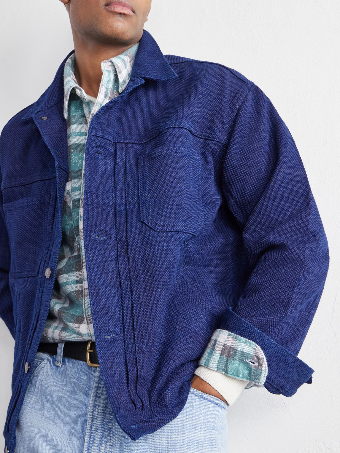 Sashiko-Cotton Jacket