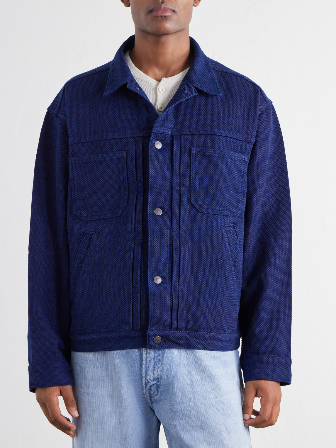 Sashiko-Cotton Jacket