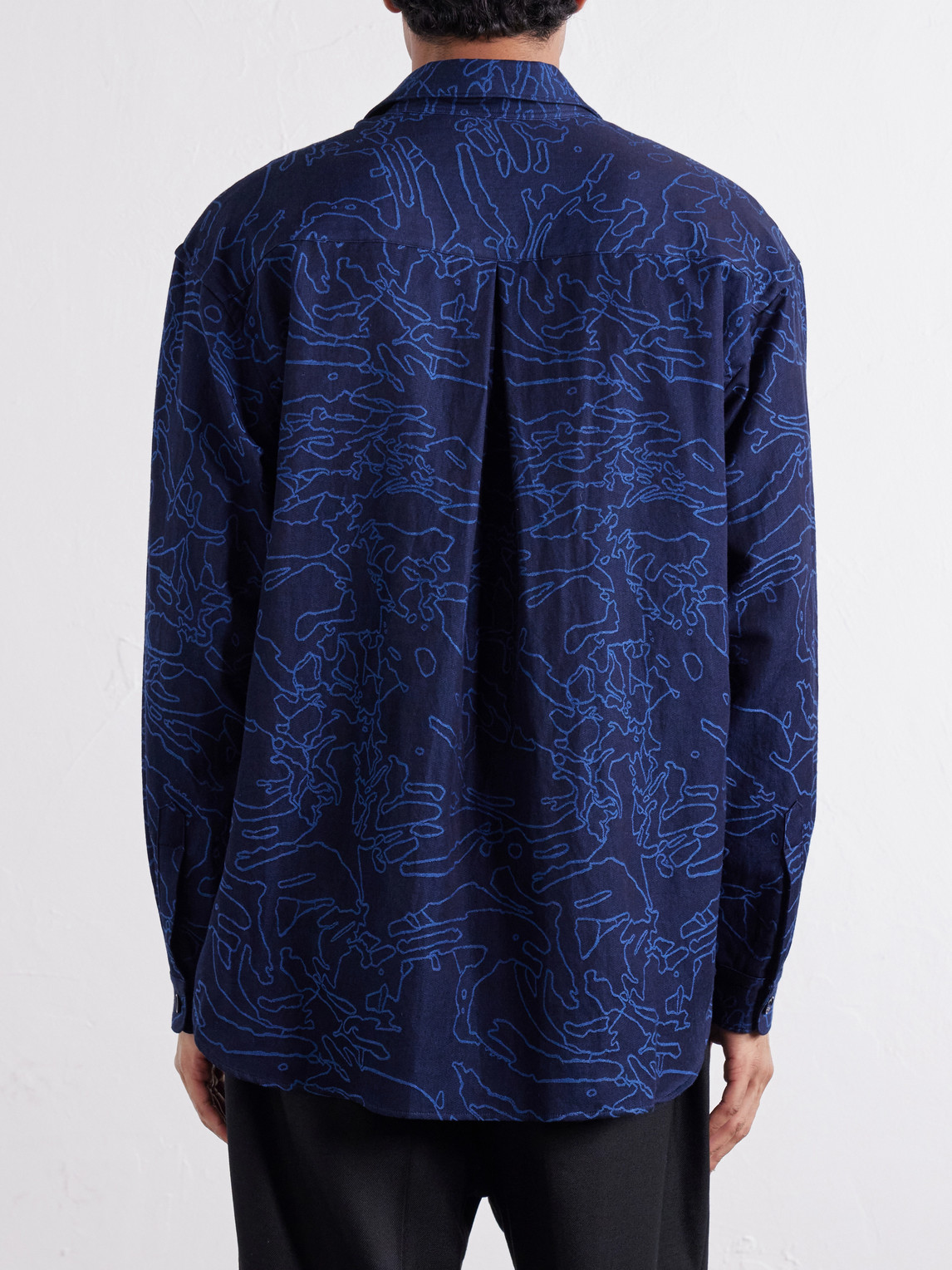 Cotton-Jacquard Shirt