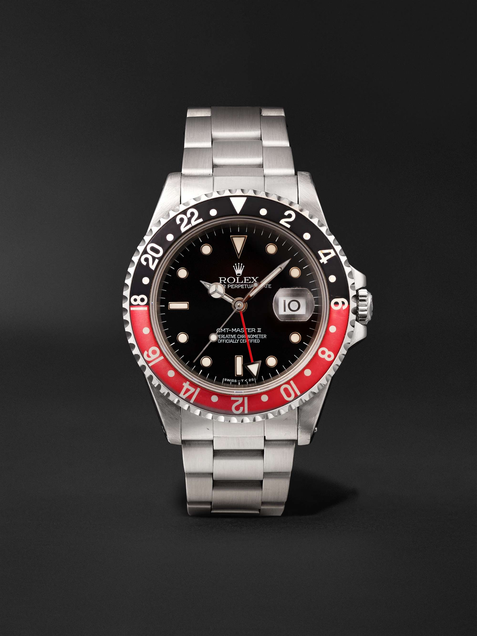 STEPHANIE WINDSOR + Rolex Vintage 1996 Coke GMT Master II