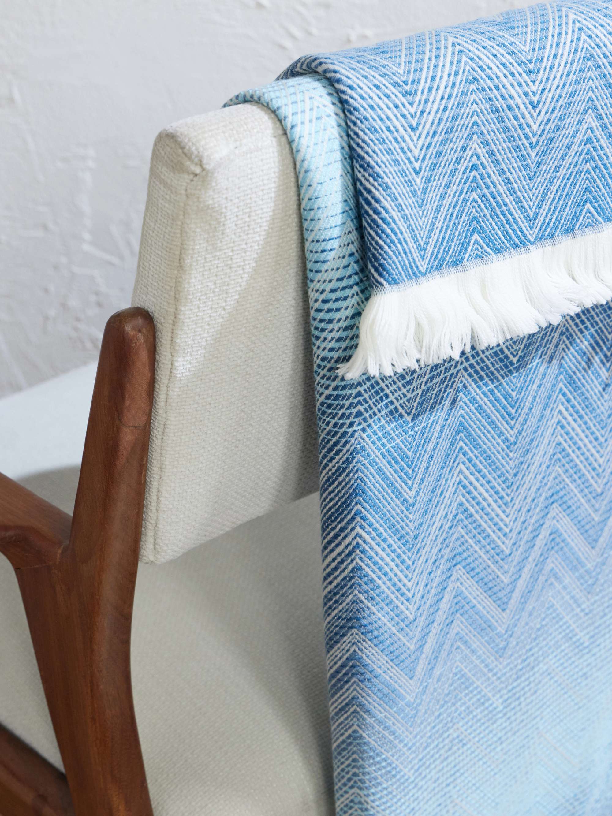 MISSONI HOME Timmy Fringed Wool Throw