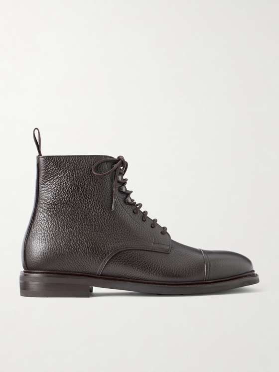 Morjas Jumper Leather Lace-Up Boots