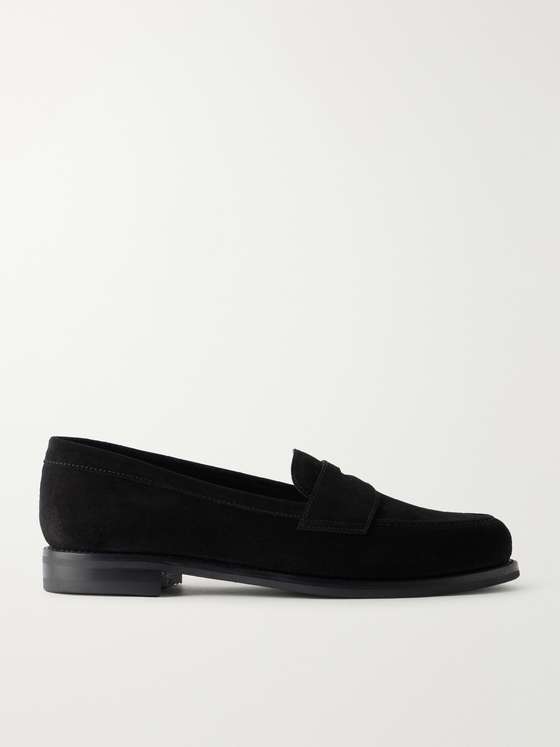 Morjas The Ivy Grained Leather Penny Loafers
