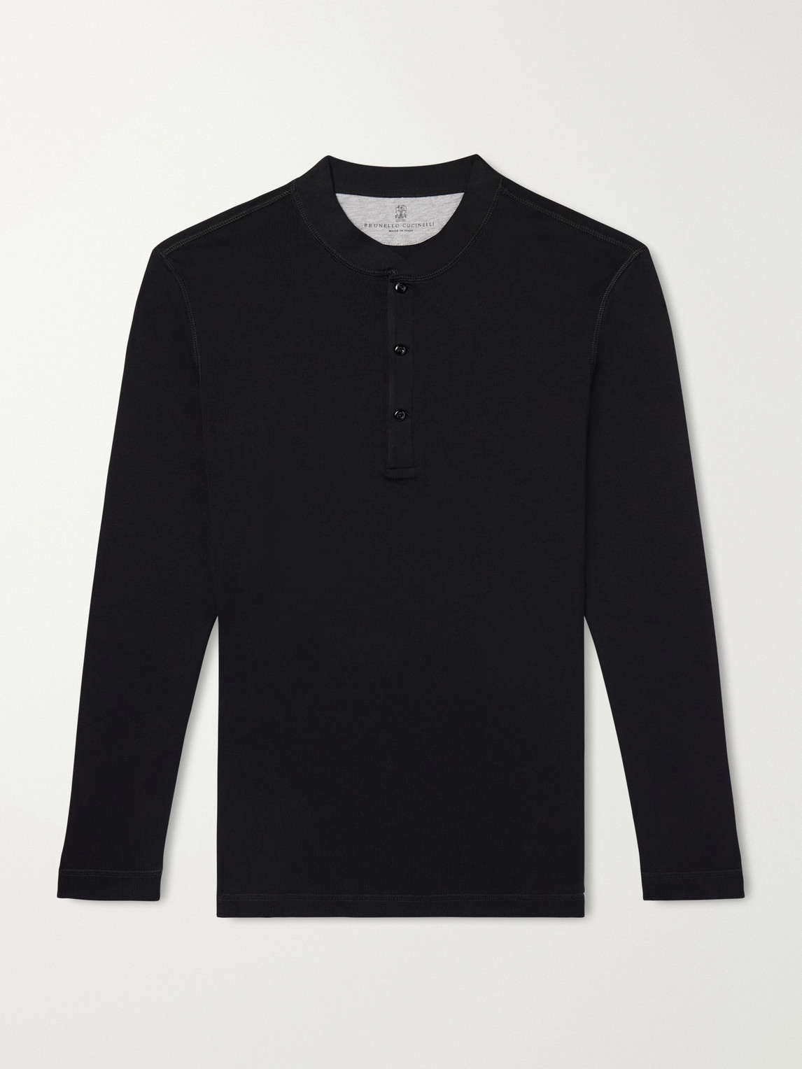 Cotton And Modal-Blend Jersey Henley T-Shirt