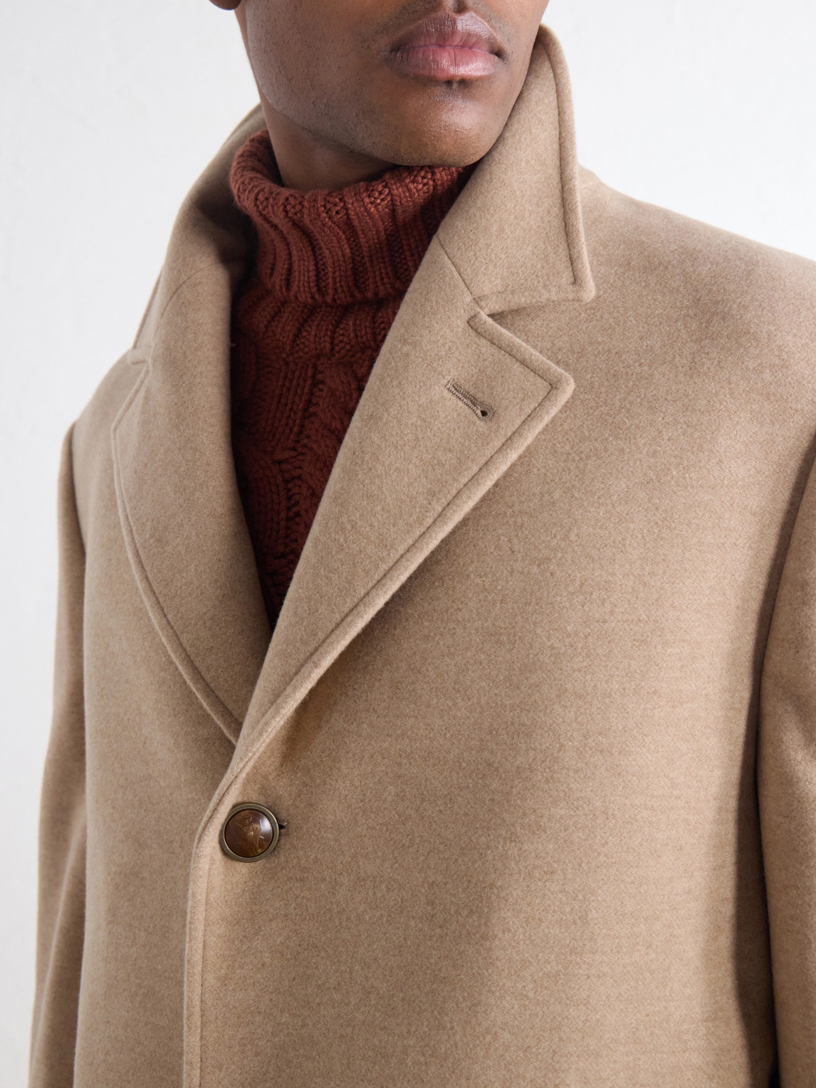 Virgin Wool Coat