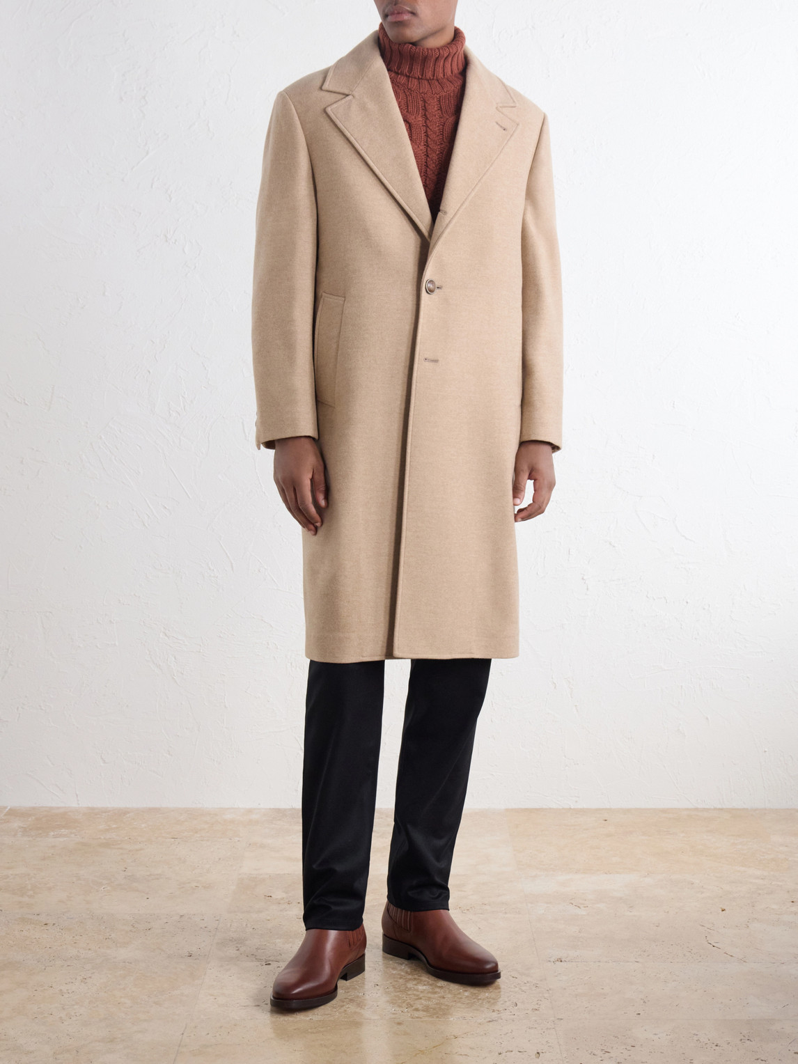 Virgin Wool Coat