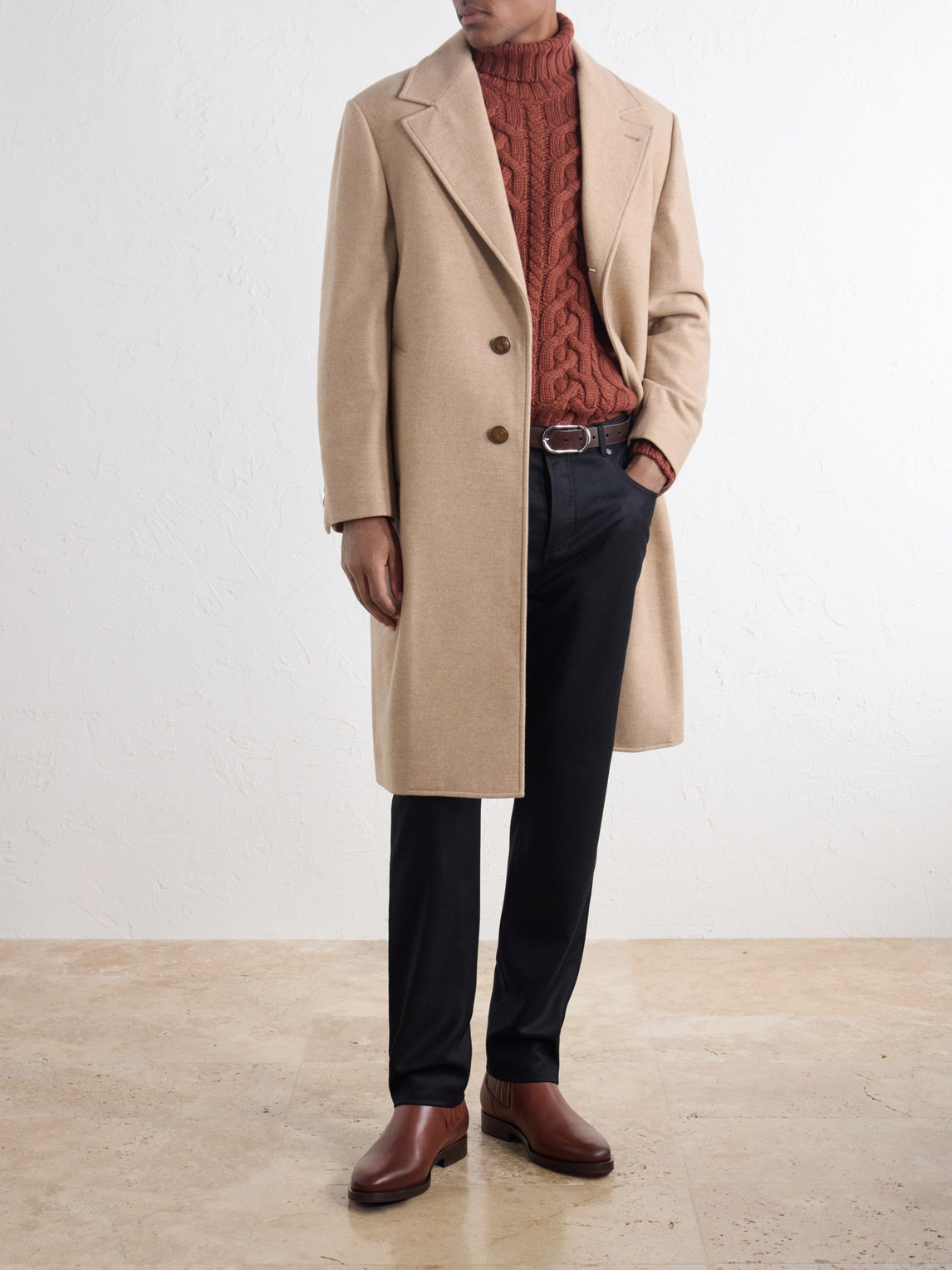 Virgin Wool Coat