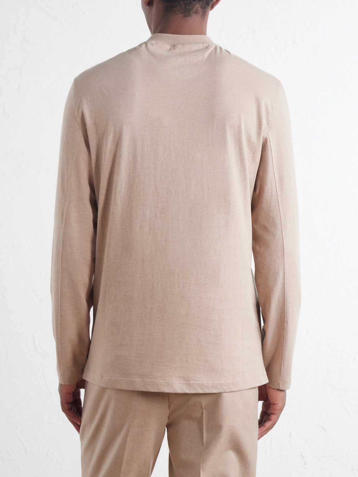 Logo-Embroidered Cotton-Jersey T-Shirt