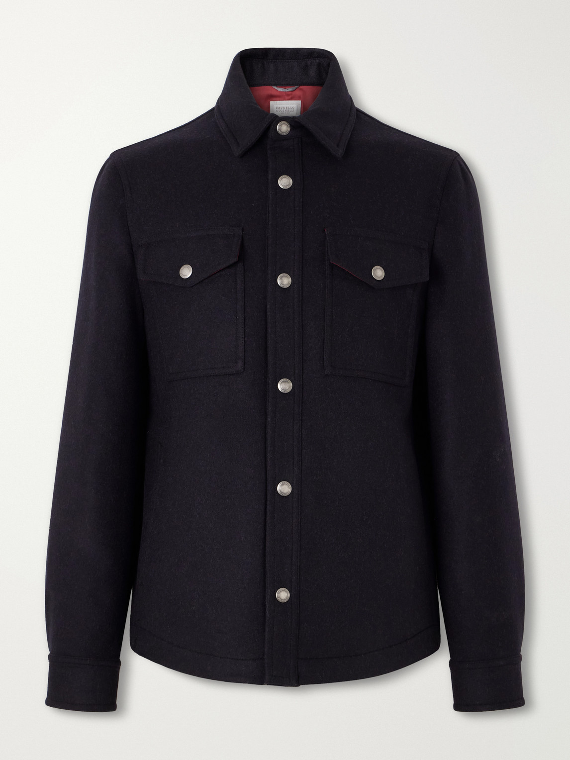 Wool-Felt Overshirt