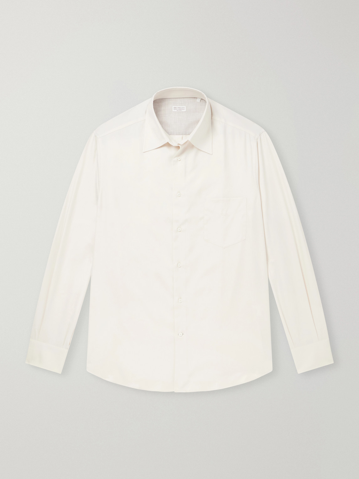 Button-Down Cotton-Poplin Shirt